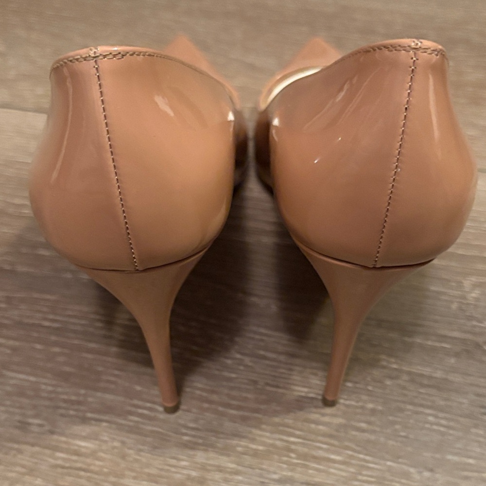 Christian Louboutin Blush Patent Leather Pumps - Picture 3 of 5